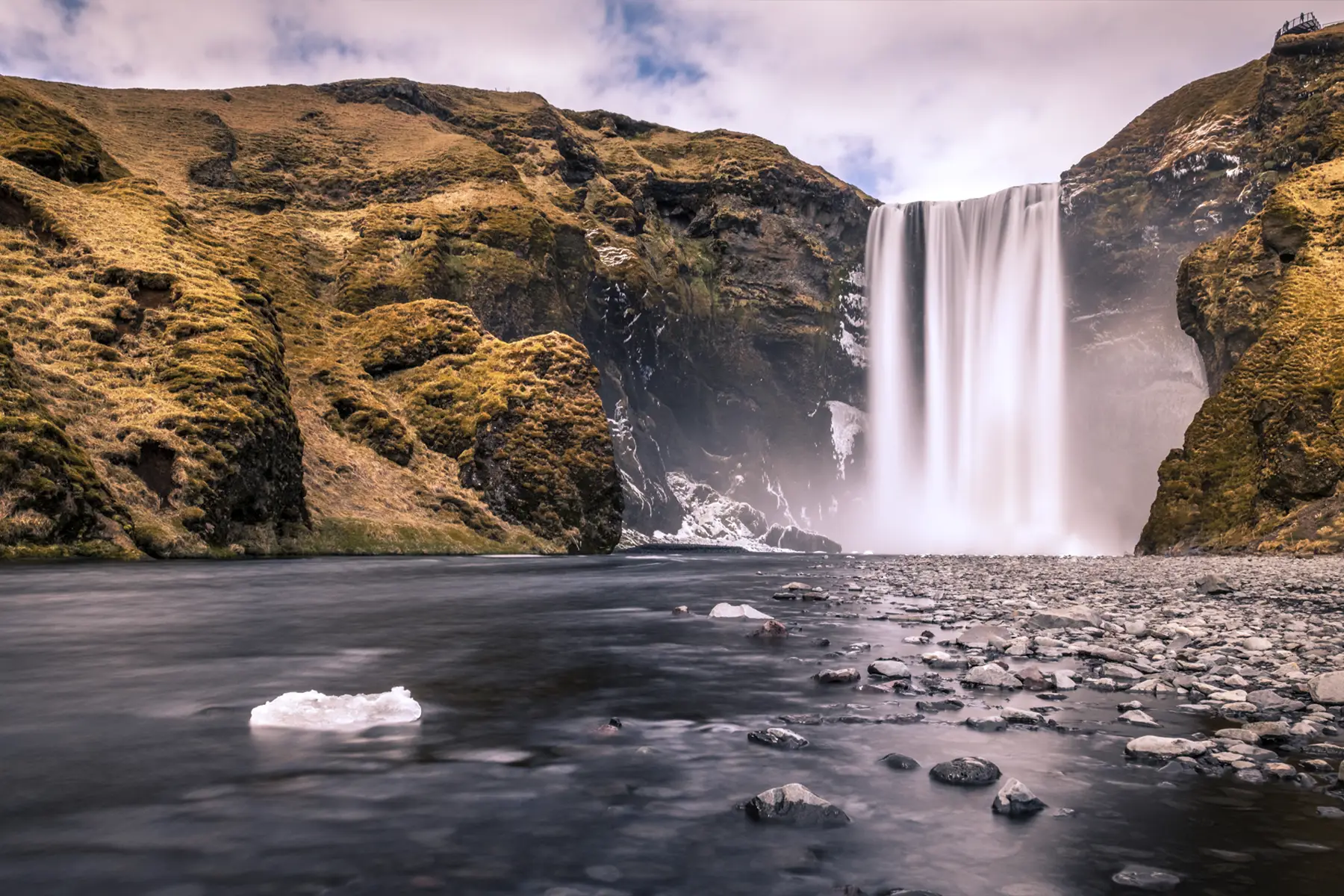 Visit waterfalls on the south coast tour
